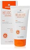 Heliocare Advanced Gel SPF 50 - Crema Solar Facial, Textura Gel, Ligera, Rápida Absorción, Antioxidante, Pieles Mixtas o Grasas, No Comedogénica, 50ml