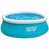 INTEX 28101NP - Piscina hinchable easy set 183 x 51 cm - 880 litros, Multicolor