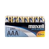Packs 32 y 40 AAA AA Maxell (AAA, 32 Unidades)