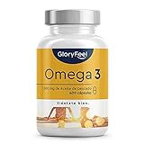 Omega 3 Aceite de Pescado - 400 Cápsulas de Omega 3 (Suministro para 14 meses) - 1000mg por Cápsula - Con ácidos grasos Omega 3 EPA y DHA