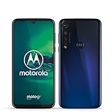 Motorola Moto G8 Plus (Pantalla de 6,3' FHD u-notch, cámara de 48 MP, altavoces Dolby® stereo, 64 GB/ 4GB, Android 9.0, Dual SIM Smartphone), Azul
