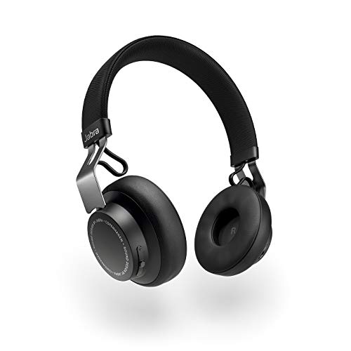 Jabra Move Style Edition – Auriculares On-Ear, Conexión Bluetooth con Smartphones, Ordenadores y Tabletas, Para Música y Llamadas Inalámbricas, Negro Titanio