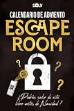 Calendario de Adviento Escape Room: Libro para adultos con 24 enigmas interactivos para resolver antes de Navidad