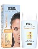 ISDIN Fotoprotector Fusion Water Spf 50, Protector Solar Facial de Fase Acuosa Para Uso Diario, 50ml