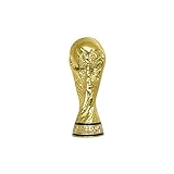FIFA World Cup 2018, Réplica Del Copa Mundial Unisex Adulto, Dorado, 20 Mm Paquete De 100