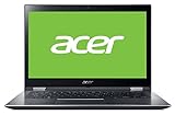 Acer Spin 3 SP314-51-38BY - Ordenador portátil de 14' Full HD (Intel Core i3-7020U, 4 GB RAM, 1000 GB HDD, UMA, Windows 10 Home) Gris- Teclado QWERTY Español