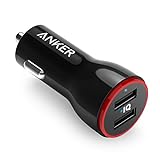 Anker PowerDrive 2 - Cargador de coche USB, 24W, 4.8A con 2 Puertos para iPhone 6 / 6 Plus, iPad Air 2, Galaxy S6 / S6 Edge, color negro