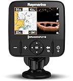 Raymarine Dragonfly 5PRO Sonda de Pesca GPS y CHIRP DownVision Incluye Transductor CPT-DVS Resistencia al Agua IPX6 y IPX7 E70293