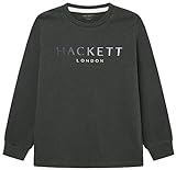 Hackett London Camiseta Hackett, Verde (Verde Oscuro), 15 años para Niños