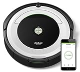 iRobot Roomba 691- Robot aspirador para suelos duros y alfombras, con tecnología Dirt Detect, sistema de limpieza en 3 fases, con conexión wifi, programable por app y compatible con Alexa