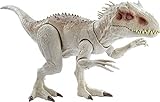Jurassic World - Dino Rivals Indominus Rex, dinosaurio de juguete para niños +4 años (Mattel GCT95), Embalaje estándar