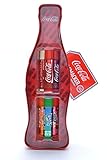 Lip Smacker - Colección Coca-Cola Lata Vintage - 6 Bálsamos Labiales de Diferentes Sabores para Niños - Caja de Colección con la Forma de la Icónica Botella Vintage de Coca-Cola - Pack de 6 Unidades