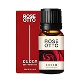 Aceite Esencial de Rosa Otto - Aceite Esencial Rosa Puro para la Piel Seca - Aceite de Rosa Damascena para Relajación y Perfume - 100 Natural Aceites Esenciales para Difusor Aromaterapia - 10ml