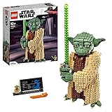 LEGO 75255 Star Wars Yoda, Juguete de Construcción de Figura, Coleccionable, Idea de Regalo para Niños y Niñas Pequeños
