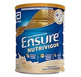Ensure Nutrivigor - Complemento Alimenticio para Adultos, con HMB, Proteínas, Vitaminas y Minerales, como el Calcio - Sabor Vainilla - 850 g