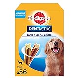 Pedigree Dentastix Snack Dental para la Higiene Oral de Perros Grandes (1 Pack de 56ud)