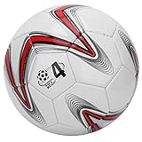 Brrnoo Fútbol de entrenamiento, fútbol resistente al desgaste, balón de entrenamiento, uso interior/exterior para el entrenamiento de los niños