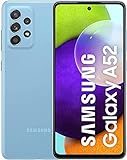 Samsung Galaxy A52 (128 GB) Azul - Teléfono Móvil con Pantalla de 6,5'', Smartphone Android de 6 GB de RAM, Memoria Interna Ampliable, Batería de 4500 mAh y Carga Super Rápida (Versión ES)