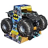 Monster Jam Batman, vehículo de Control Remoto All-Terrain Batmobile, Juguetes de Batman Resistentes al Agua para niños a Partir de 4 años (6062331)