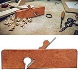 Fafeicy Carpintero plano de madera, cepillo de recorte de madera de peral con Diseño Plano Cuadrado, herramienta de bricolaje para carpintería manual, para cortar y pulir superficies de madera