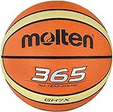 Molten BGHX - Balón de Baloncesto Senior Femenino, Naranja y Marrón claro, Talla 6