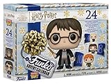 Funko Pop Christmas Advent Calendar 2022: ¡Harry Potter con 24 días de Sorpresa Pocket Pop! Figuras de Juguete, Calendario de Adviento Ideal para Vacaciones, Regalo Sorpresa de Navidad