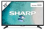 Sharp 32CB6E - TV 32 pulgadas 32' (resolución 1368 x 720, 3X HDMI, 2X USB) Color Negro