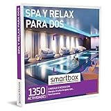 SMARTBOX - Caja Regalo mujer hombre pareja idea de regalo - Spa y relax para dos - 1350 actividades como masajes relajantes, accesos a circuitos de aguas y spas