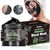 Mascarilla negra, Blackhead Remover Mask, Exfoliante, Peel Off, Deep Cleansing, Limpiadora contra Puntos Negros y Acné, Hidratantes