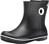 Crocs Jaunt Shorty Boot Mujer Botas De Agua, Negro (Black), 38/39 EU