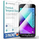 smartect Cristal Templado [3 Piezas, Clear] para Samsung Galaxy Xcover 4s / 4, Protector de Pantalla HD Antiarañazos, Sin Burbujas, Dureza 9H, 0.3mm Ultra Transparente, Ultra Resistente