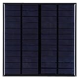 Panel solar, módulo de bricolaje de placa de celda de batería, componente electrónico, 3W DC12V 145 x 145 mm