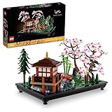 LEGO Icons Jardín Meditativo, Jardín Zen Botánico para Adultos con Flores de Loto, Decoración de Escritorio Personalizable, Inspirado en Tradiciones Japonesas, Regalo para el Día de la Madre 10315