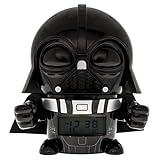 BulbBotz Despertador Infantil Darth Vader, Negro, 8.89x12.7x13.97 cm, 2021364