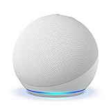 Echo Dot (5.ª generación, modelo de 2022) | Altavoz inteligente Bluetooth con Alexa | Blanco