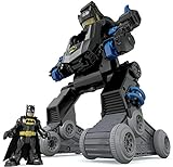 Fisher-Price Imaginext Batman, Bat-Robot transformable, juguete para niño + 3 años (Mattel DMT82)