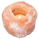 Terrones de sal de cristal de sal lámpara vela lámpara de sal del Himalaya 0,7-1 kg