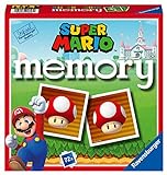Ravensburger - Memory® Versión Super Mario, 64 Tarjetas, Juegos de Mesa, 3+ Años