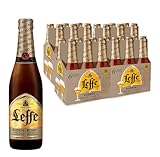 Leffe Blonde Cerveza Belga, Sabor Ligero y Suave, 4 Pack de 6 Botellas x 33 cl, 6,6% Volumen de Alcohol