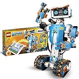 LEGO 17101 Boost Caja de Herramientas Creativas, Juguete 5en1, Robot Teledirigido, Aprender a Programar, Regalo Cumpleaños Infantiles Niños 7-12 Años