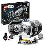 Lego 75347 Star Wars TM Bombardero Tie, Maqueta de Caza Estelar para Construir, Droide Gonk y Mini Figura de Darth Vader con Espada Láser de Juguete