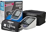 OMRON M7 Intelli IT - Tensiómetro de brazo, Bluetooth, aplicación OMRON Connect para móviles, tecnología Intelli Wrap Cuff