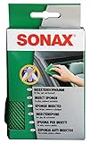 SONAX Esponja para insectos (1 unidad) elimina insectos y otros tipos de suciedades muy adherentes del vidrio, pintura y plástico| N.° 04271410
