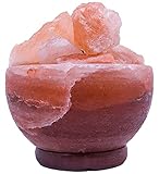 Cuenco de Fuego de Sal del Himalaya - Magic Salt® Lighting for Your Soul, Naranja