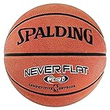 Spalding NBA Neverflat Outdoor Sz.7 (63-803Z) Balón de Baloncesto, Hombre, Naranja, 7
