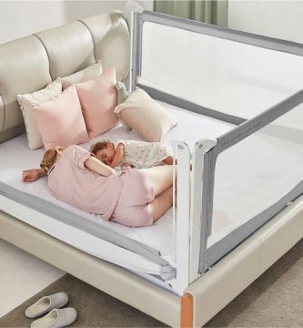 Barreras de cama para que los bebés duerman seguros y a salvo de caídas