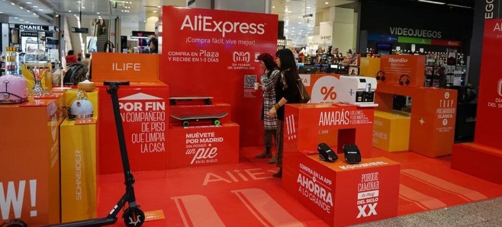 El Corte Inglés y AliExpress se unen para abrir una ‘pop up’ en Madrid