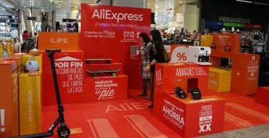 El Corte Inglés y AliExpress se unen para abrir una ‘pop up’ en Madrid