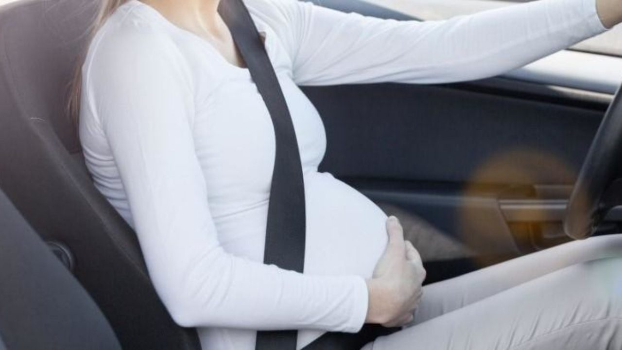 Cinturón para Embarazada de Seguridad en el Coche que Protege al Bebé 