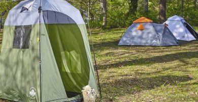 Las mejores carpas o tiendas vestidor para camping